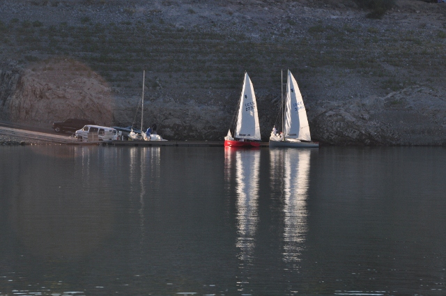 sailboats,  Lake Pleasant scenes